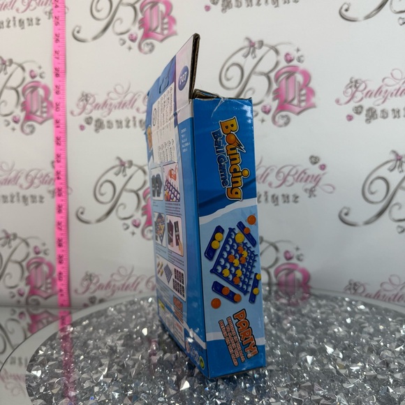 Bouncing Ball Game - Blue with Yellow & Orange Pieces - Picture 5 of 6